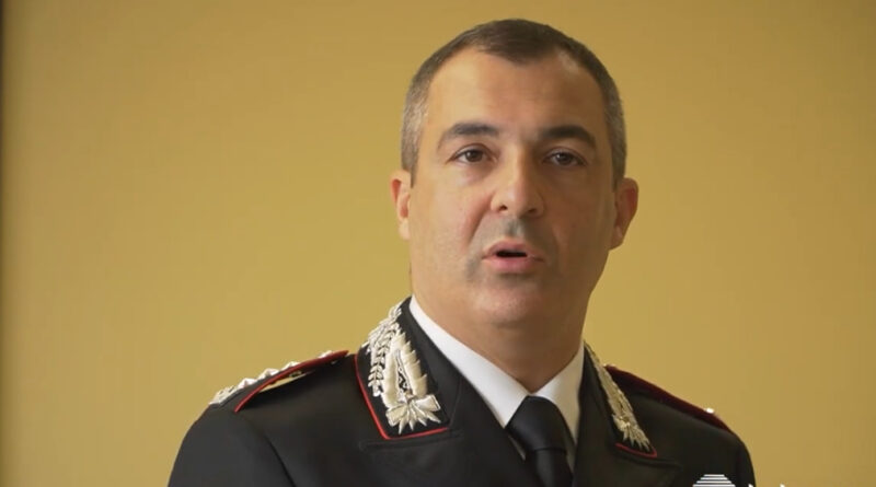 Barletta:Il nuovo comandante provinciale dei carabinieri, colonnello Massimiliano Galasso